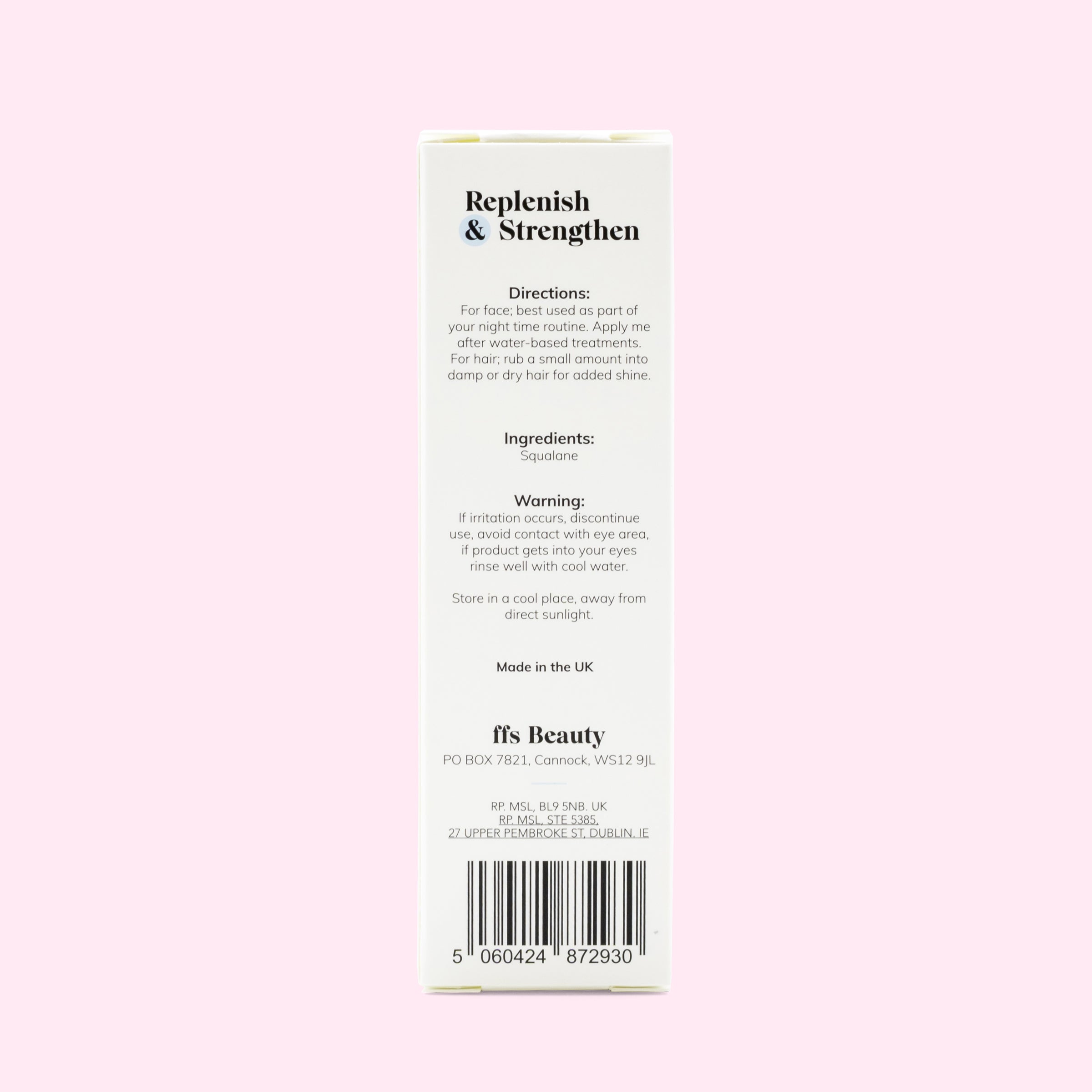 Hydrate & Nourish: Hyaluronic Acid Serum