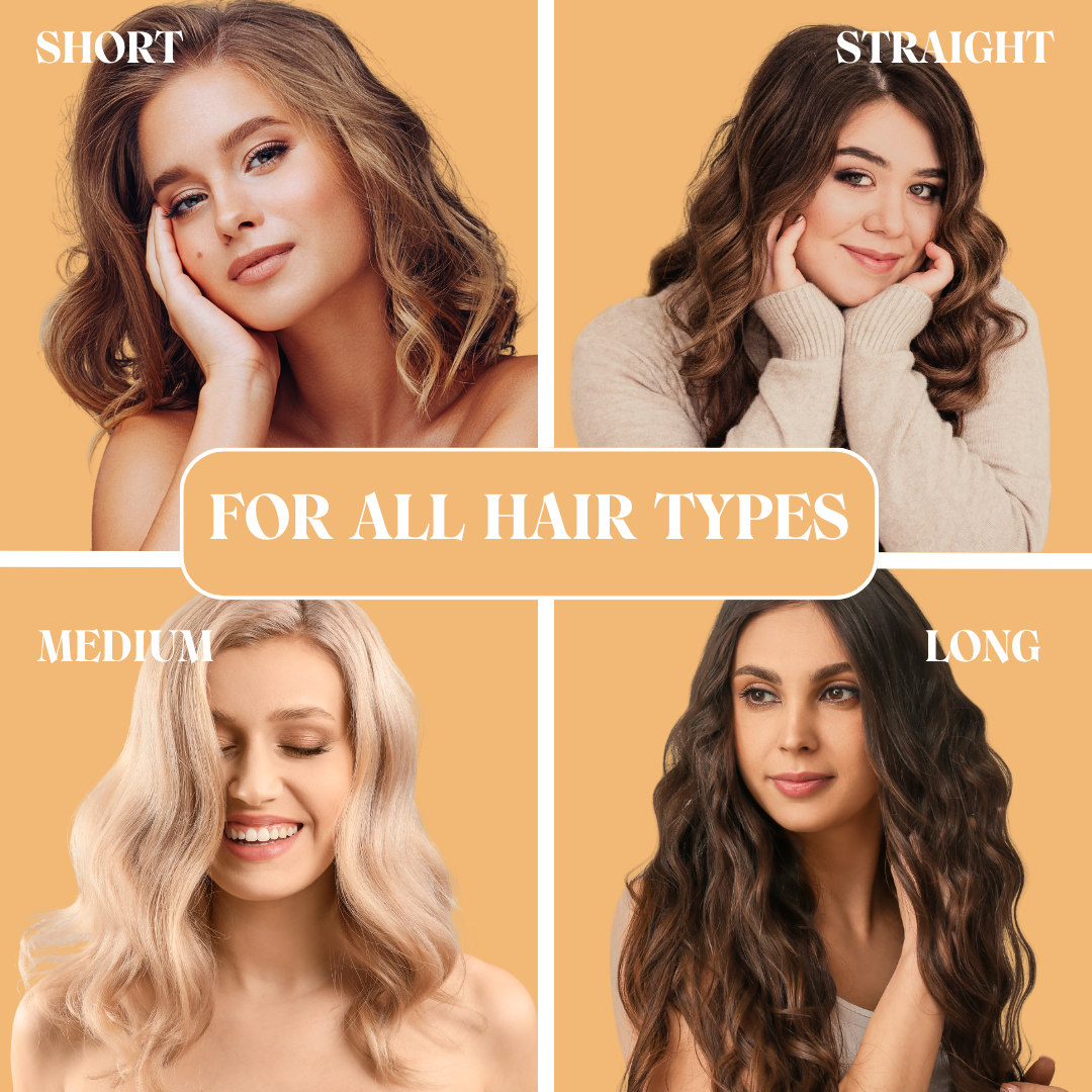 Effortlessly Easy Heatless Hair Curling Set