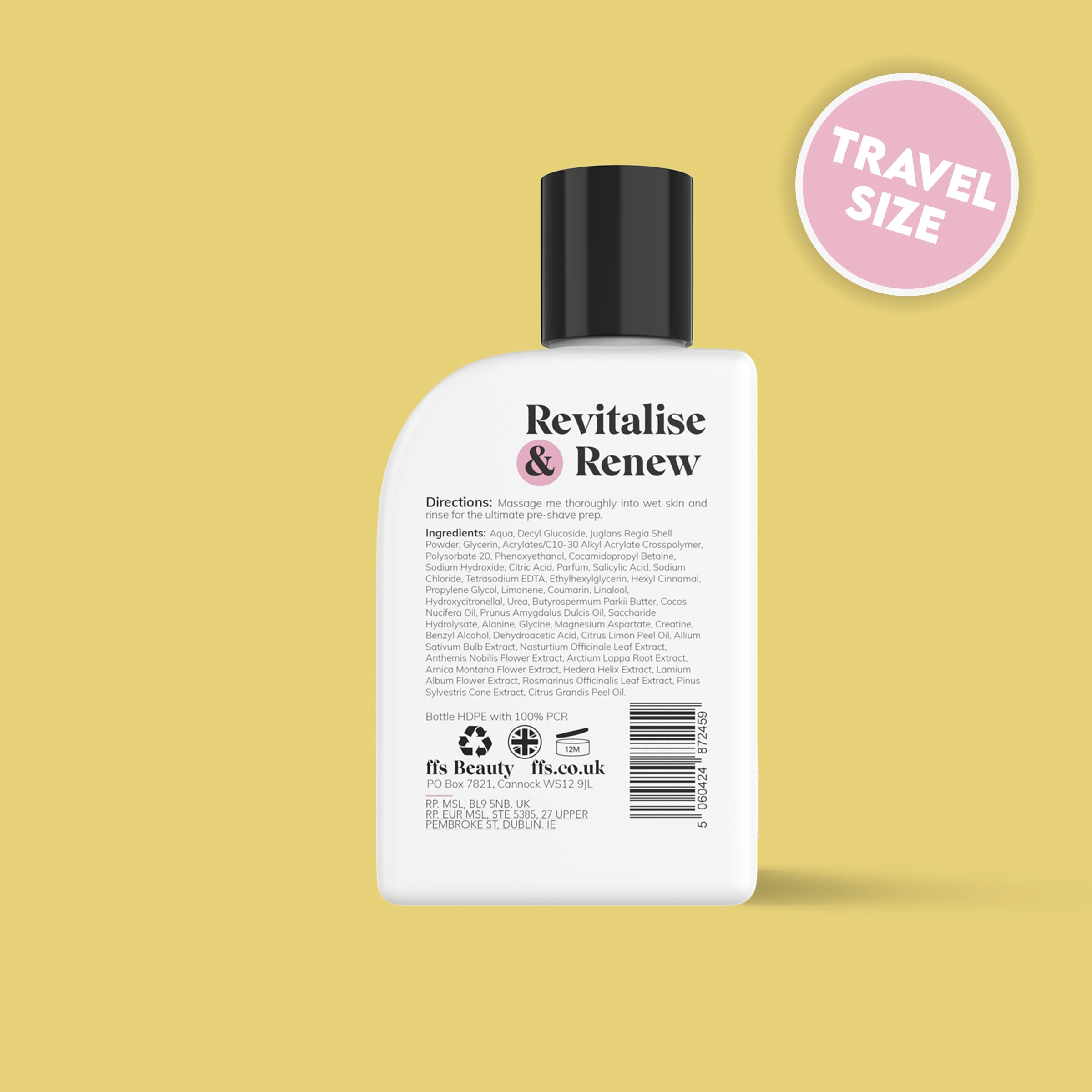 Revitalise & Renew: Body Scrub - Travel Size (Trial Offer)